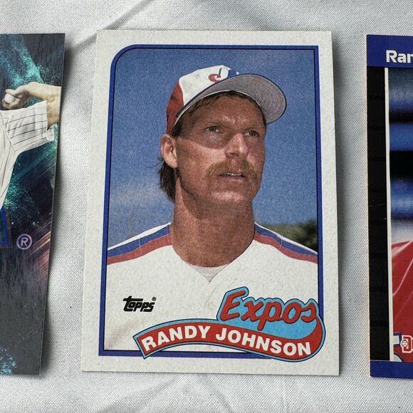 Randy Johnson 12 Card Lot NM Rookies Bunt Diamond Kings Omega Panini - Picture 4 of 13